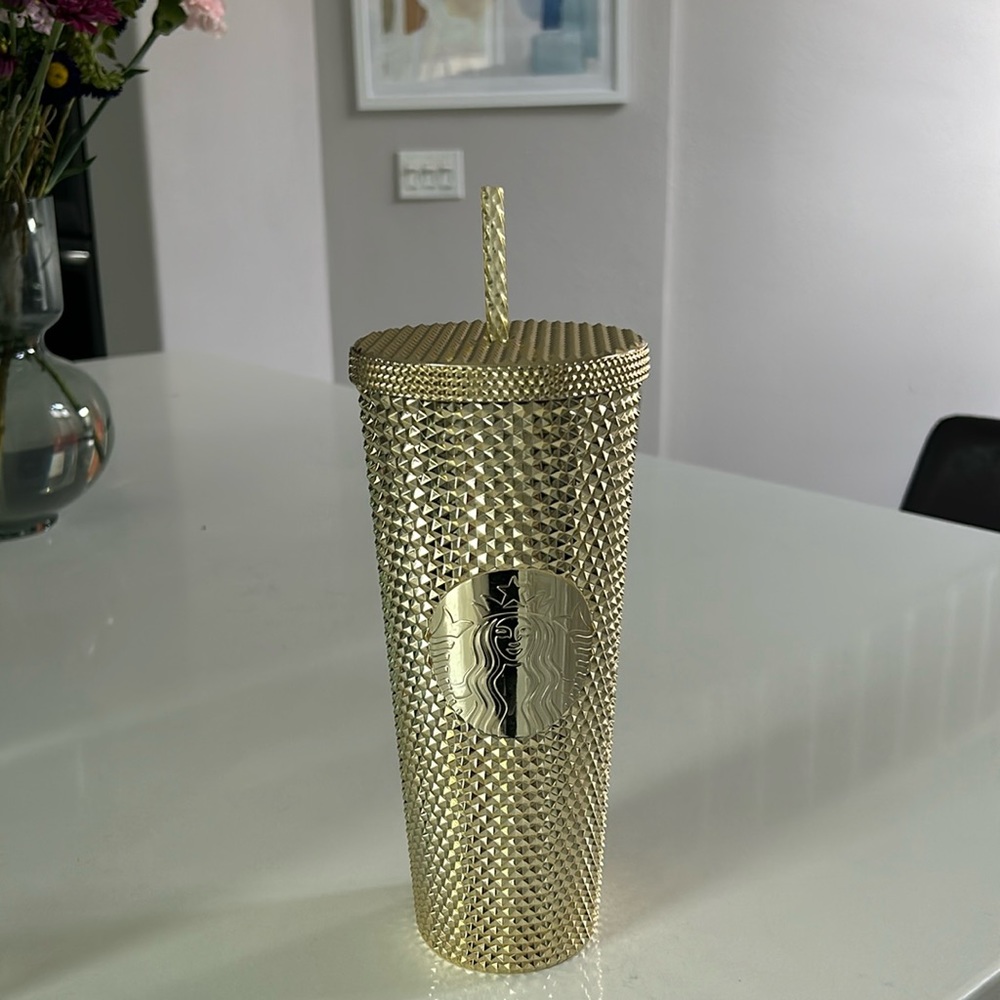 Starbucks gold cup